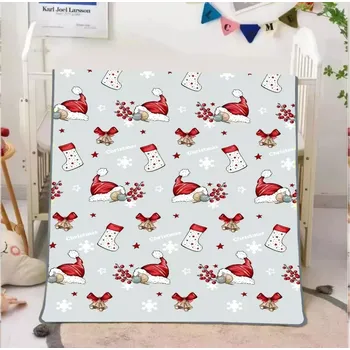 Dětská deka TOTÁLNÍ VÝPRODEJ! MIKROPLYŠOVÁ DEKA - VÁNOCE - CHRISTMAS č.8 150x200cm