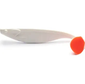 Umělá nástraha QUANTUM MANNS GUMA Q-PADDLER - SOLID WHITE UV-TAIL 18cm