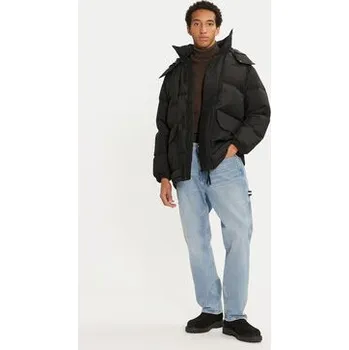 Pánské oblečení Lacoste Vatovaná bunda BH1583 Černá Regular Fit 56