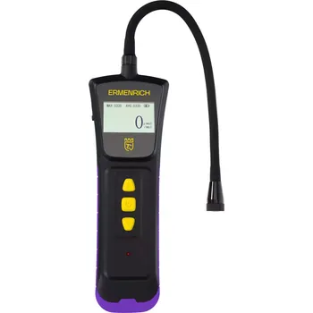 Bezpečnostní detektor Ermenrich NG40 plynový detektor fialový