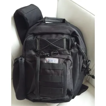 Cestovní taška Army batoh VOLUNTEER přes jedno rameno střední black