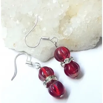 Náušnice Náušnice Adelie červené NA011