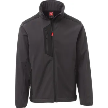 Pánská mikina Pánská softshellová bunda GALWAY, Payper Barva: ANTRACITOVÁ/ČERNÁ, Velikost: 3XL