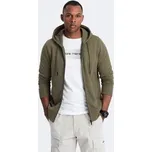 Ombre Mikina OM-SSBZ-0160 Zelená Regular Fit S