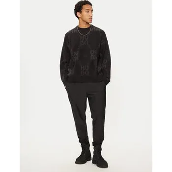 Pánský svetr Hugo Svetr 50524564 Černá Regular Fit M