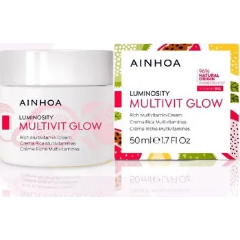 Pleťový krém Ainhoa Multivit Glow Multivitamin Rich Cream - Pleťový krém s bohatou texturou pro suchou pleť 50 ml