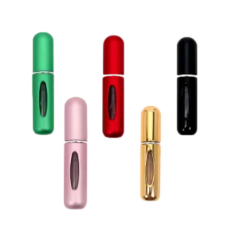 MXM Cestovní lahvička na parfém, 5ml - Zvýhodněná sada 5ks