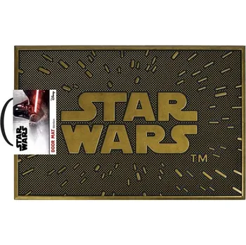 Pyramid International | Rohožka Star Wars logo 40x60 cm černozlatá