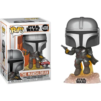 Figurka Funko | POP figurka Mandalorian Flying with blaster 9 cm special edition