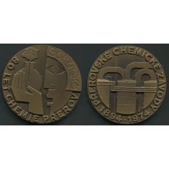 PŘEROV. Přerovské chemické závody. 1894-1974.