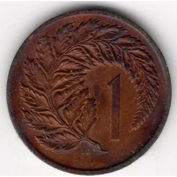 NOVÝ ZÉLAND. 1 cent 1974. KM-31.1