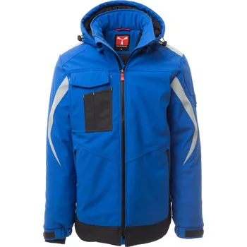 Pánská mikina Zimní pánská softshellová bunda WONDER PAD extra teplá, Payper Barva: KRÁLOVSKÁ MODRÁ/NÁMO, Velikost: 3XL