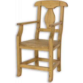 Jídelní židle Židle KT707 rustikal s područkami