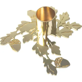 Svícen Pluto Design svícen Oak Branch zlatá