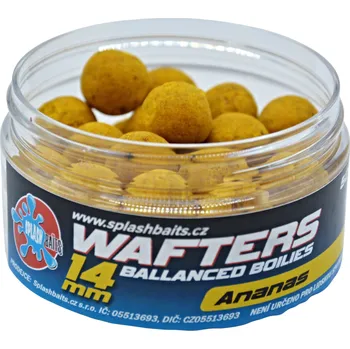 Boilies Splashbaits Neutrálně vyvážené boilies Ananas 14 mm 50 g