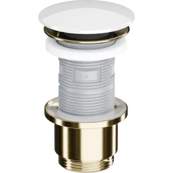 Excellent Design špunt do umyvadla bílá-zlatá ARIN.1485.K.01.WHGL