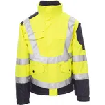 Reflexní zateplená bunda FREEWAY, Payper Barva: ŽLUTÁ FLUO/NÁMOŘNICK, Velikost: M