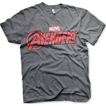 Pánské tričko Funko | Pánské tričko Avengers ŠEDÉ - L / Šedá