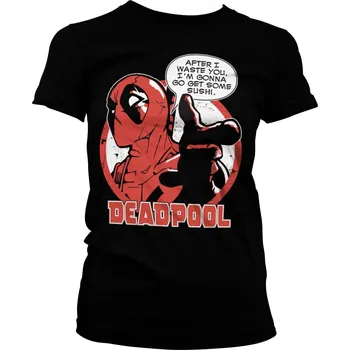 Dámské tričko Funko | Dámské tričko Deadpool Sushi černé - XL / Černá