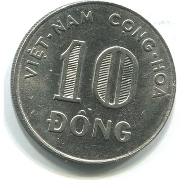 VIETNAM. 10 dong 1968.