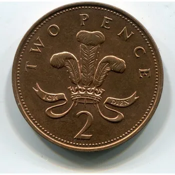 VELKÁ BRITÁNIE. 2 pence 1994.