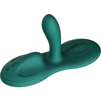Vibrátor Zalo Flora Smart Vibrating Pad Turquoise Green