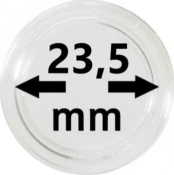 Obal pro sběratelský předmět Schulz Kapsle na mince s vnitřním průměrem 23,5 mm