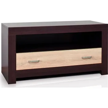 Obývací stěna pevně smontovaný televizní stolek Korina 16 se zásuvkou a policí