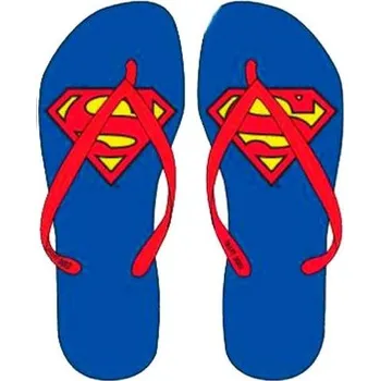 Pánské pantofle Cerda | Žabky Superman modré - 44/45