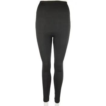 Dámské legíny GREENICE Dámské bezešvé extra zateplené legíny s vysokým pasem JMK930 Barva: Šedá, Velikost: M/L