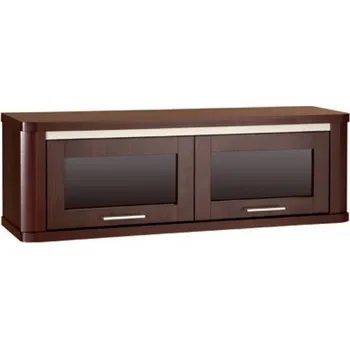 Komoda smontovaná závěsná prosklená skříňka Alastair 22 šířka 124 cm