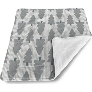 deka Sablio Deka pro miminko Šedé stromky - 80x100 cm