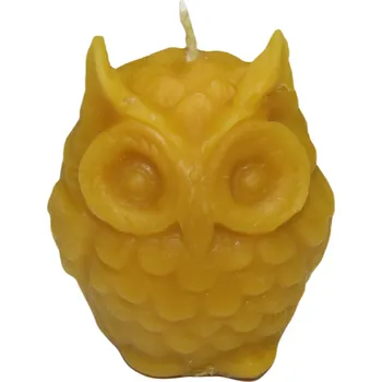 Silikonová forma na odlévání svíčky sovička