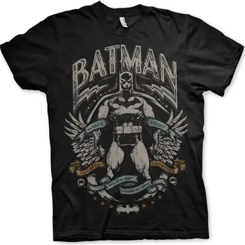 Pánské tričko 123 | Pánské tričko Batman Dark Knight černé - XL / Černá
