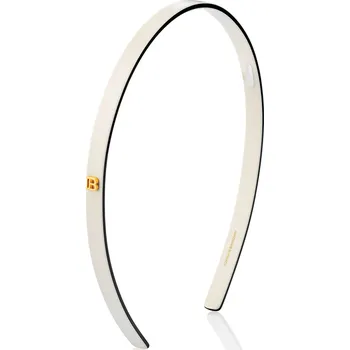 Čelenka Balmain Hair Acetate Headband White/Black, small bílá
