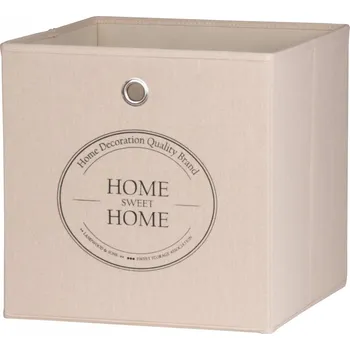 Úložný box úložný box s motivem Home sweet home