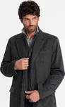 Ombre Kabát OM-COWC-0121 Šedá Regular Fit XXL