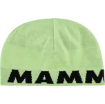 Čepice Mammut Logo Beanie neo lime-black