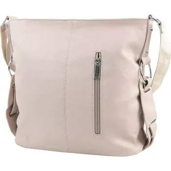Kabelka Mahel Jemně meruňková moderní crossbody dámská kabelka 67-MH