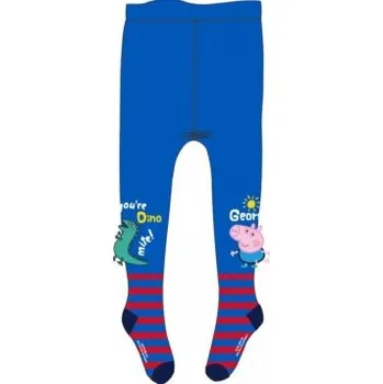 Chlapecké spodní prádlo E plus M - Chlapecké punčocháče Prasátko Peppa - modré 98 - 104