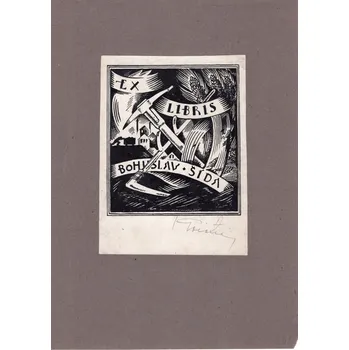 Kristin, Vladimír: Ex libris Bohuslav Šída.