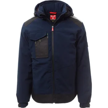 Pánská mikina Zimní pánská softshellová bunda PERFORMER PAD, Payper Barva: NÁMOŘNICKÁ MODRÁ/ČER, Velikost: S