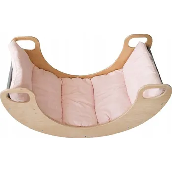 Hra na zahradu Dřevěná houpačka deka Montessori Moon