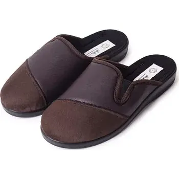 Pánské pantofle Vlnka Pánské celoroční pantofle hnědá velikost obuv dospělí 46