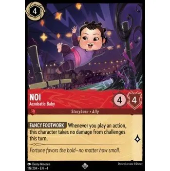 Karetní hra URS 119/204 Noi - Acrobatic Baby Verze: HOLO, Stav Produktu: Near Mint