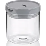 KELA Dóza ARIK skleněná šedá 0,6 l