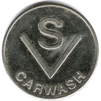 Žeton do automyčky. SV.