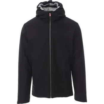 Pánská mikina Zimní pánská softshellová bunda OREGON, Payper Barva: ČERNÁ/OCELOVĚ ŠEDÁ, Velikost: XXS