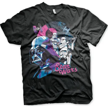 Pánské tričko Funko | Pánské tričko Star Wars Death Star černé - L / Černá