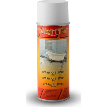 Barva ve spreji KIMTEC Keramický email-bílý 400 ml